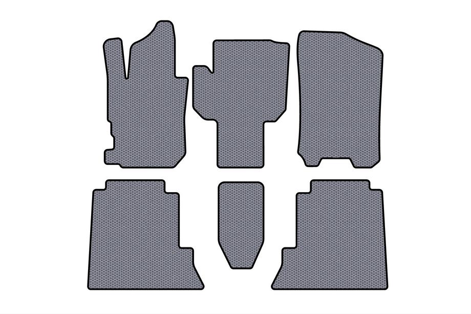 Honda FR-V 2004–2009 Rubberen automatten Carsuit (Grijs) Image