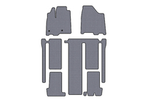 Toyota Sienna 2010–2020 Rubberen automatten Carsuit (3 rijen, grijs) foto 1