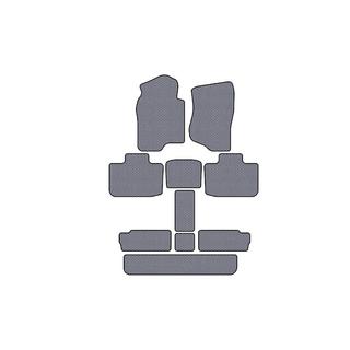 Rubberen automatten Carsuit (3 rijen, grijs) Cadillac Escalade 2007–2014 foto 1