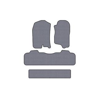 Rubberen automatten Carsuit (3 rijen, 2007-2014, grijs) Chevrolet Tahoe 2007–2014 foto 1
