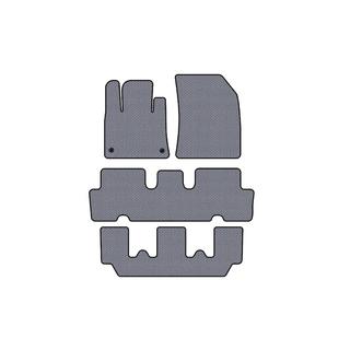 Rubberen automatten Carsuit V1 (3 rijen, grijs) Citroen C-4 Picasso 2013–2022 foto 1