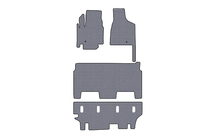 Dodge Grand Caravan V 2008–2020 Rubberen automatten Carsuit (2008-2020, 3 rijen, 8-zits/SXT-uitvoering, grijs) foto 1