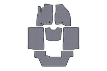 Ford Explorer 2011–2019 Rubberen automatten Carsuit (2015-2017, 3 rijen, 7-zits, grijs) foto 1