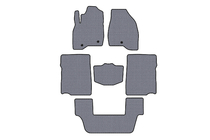 Ford Explorer 2011–2019 Rubberen automatten Carsuit (2017-2019, 3e rij, 7-zits, grijs) foto 1