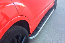 Ford Kuga/Escape 2013–2019 Side steps Tayga Grey (2 stuks, aluminium) foto 6