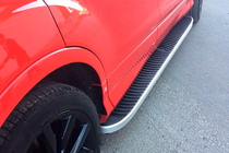 Ford Kuga/Escape 2013–2019 Side steps Tayga Grey (2 stuks, aluminium) foto 8