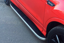 Ford Kuga/Escape 2013–2019 Side steps Tayga Grey (2 stuks, aluminium) foto 9