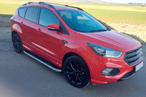 Ford Kuga/Escape 2013–2019 Side steps Tayga Grey (2 stuks, aluminium) foto 2