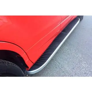Side steps Tayga Grey (2 stuks, aluminium) foto 1