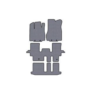Rubberen automatten Carsuit (3 rijen, grijs) Infiniti QX60 2016–2021 foto 1