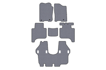 Infiniti QX56 2004–2010 Rubberen automatten Carsuit (3 rijen, 2004-2008, grijs) foto 1
