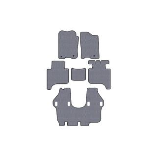 Rubberen automatten Carsuit (3 rijen, 2004-2008, grijs) Infiniti QX56 2004–2010 foto 1