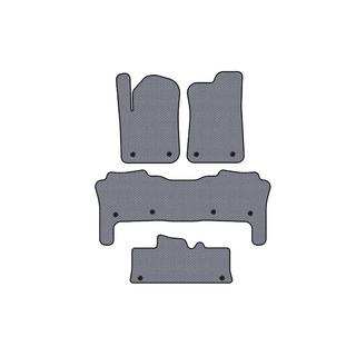 Rubberen automatten Carsuit (3 rijen, grijs) Infiniti QX56 2010–2013 foto 1