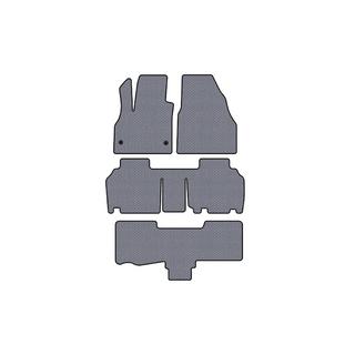 Carsuit rubberen automatten (3 rijen, 5-deurs/7-zits, grijs) Renault Kangoo 2008–2020 foto 1