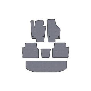 Rubberen automatten Carsuit (3 rijen, grijs) Seat Alhambra 2010– foto 1