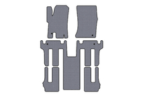 Ssang Yong Rodius Rubberen automatten Carsuit 2004-2008 (3 rijen, grijs) foto 1