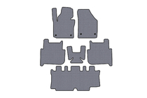 Volkswagen Touran 2003–2010 Rubberen automatten Carsuit (3 rijen, 2006-2010, 7-zits, grijs) foto 1