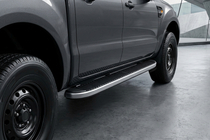 Ford Ranger 2007–2011 Side steps Tayga Grey (set van 2, aluminium) foto 1
