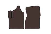GMC Sierra 2013–2019 Rubberen automatten Carsuit (Bruin) foto 1