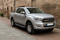 Ford Ranger 2011–2022 Allmond Black side steps (2 st., aluminium) foto 1