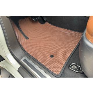 Rubberen automatten Carsuit (2007-2012, bruin) Toyota Land Cruiser 200 2007–2021 foto 1