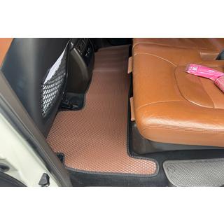 Rubberen automatten Carsuit (2007-2012, bruin) Toyota Land Cruiser 200 2007–2021 foto 3