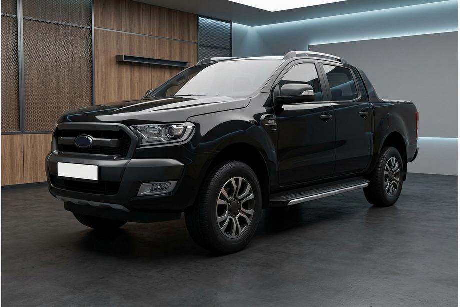 Ford Ranger 2011–2022 Side steps Fullmond (2 stuks, aluminium) Image