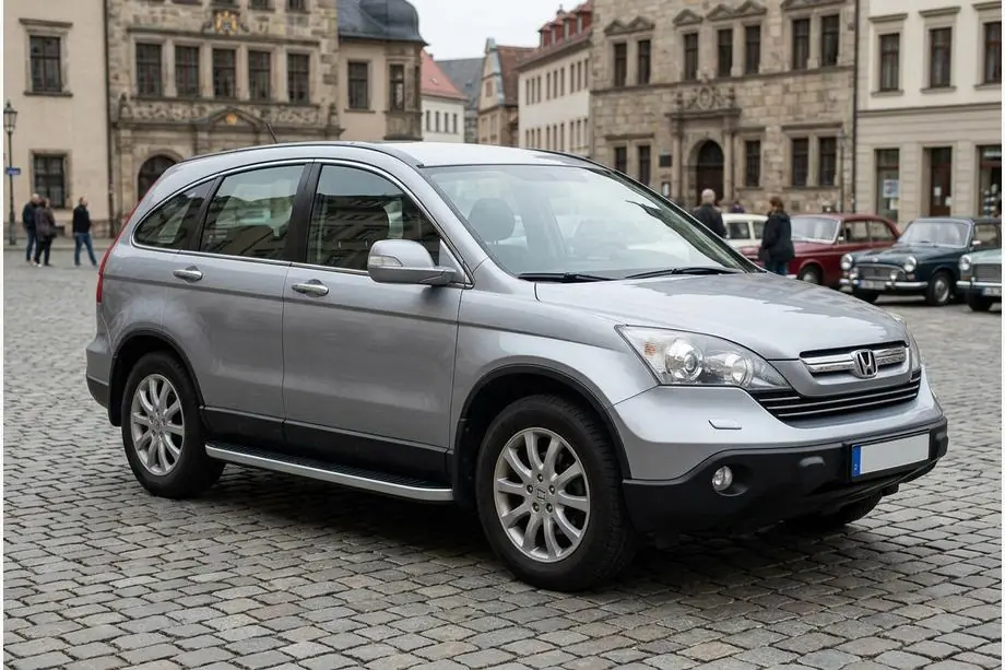 Honda CR-V 2007–2011 Side steps Tayga Grey (set van 2, aluminium) Image