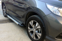 Honda CRV 2012–2016 Side steps Line (2 stuks, aluminium) foto 1
