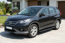 Honda CRV 2012–2016 RedLine Black zijsteps (set van 2, aluminium) foto 1