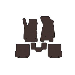 Rubberen automatten Carsuit (Avant, bruin) Audi A4 B5 1994–2001 foto 1