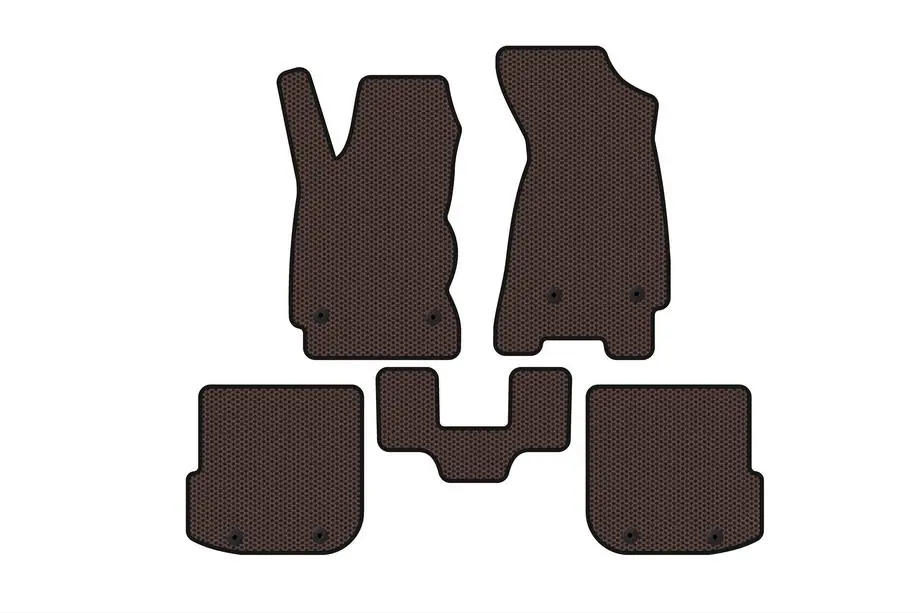 Audi A4 B5 1994–2001 Rubberen automatten Carsuit (Avant, bruin) Image