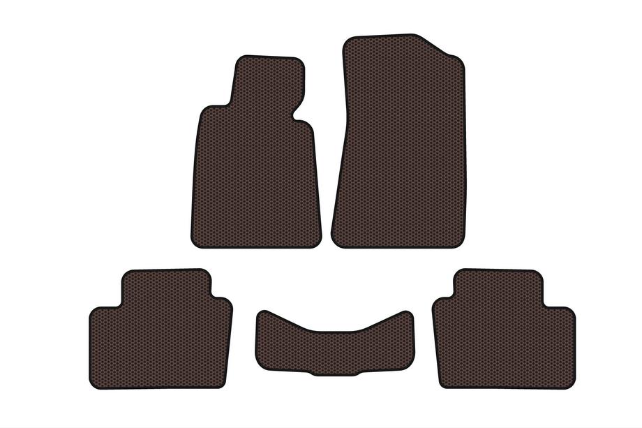 BMW 3 Serie E30 1982–1994 Rubberen automatten Carsuit (Bruin) Image