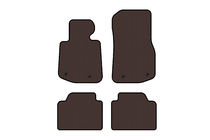BMW 4 Serie F32/F33/F36 2012–2020 Rubberen automatten Carsuit V2 (Bruin) foto 1