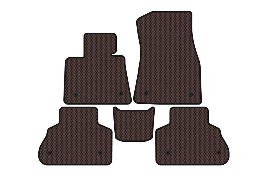 BMW X5 G05 2019–2026 Rubberen automatten Carsuit (Bruin) Image