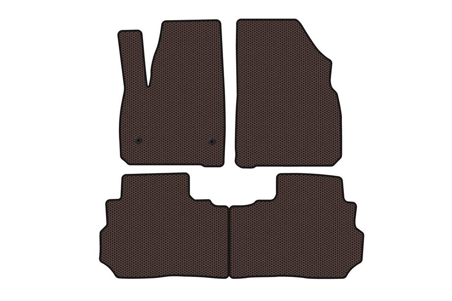 Cadillac XT5 2016– Rubberen automatten Carsuit (Bruin) Image