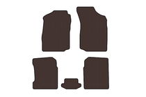 Chery Amulet 2003–2014 Rubberen automatten Carsuit (Bruin) foto 1