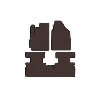 Carsuit rubber automatten voor het interieur (2 rijen, bruin) Jetour X70 2018– foto 1