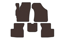 Chery QQ 2003–2022 Rubberen automatten Carsuit (Bruin) foto 1