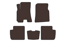 Chery Tiggo 3 2005– Rubberen automatten Carsuit (Bruin) foto 1