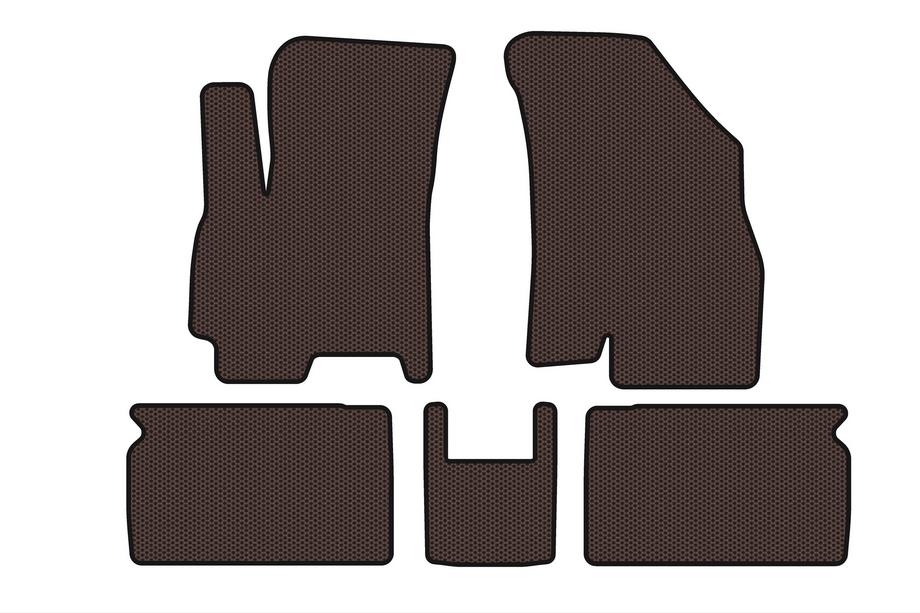 Chery Tiggo 4 2017– Rubberen automatten Carsuit (Bruin) Image