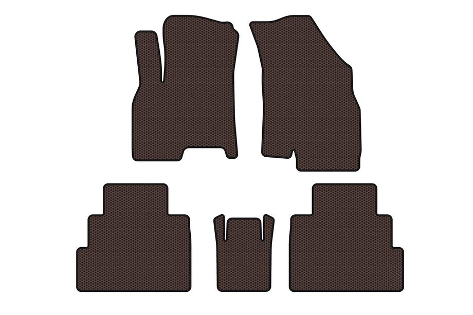 Chery Tiggo 7 2020– Rubberen automatten Carsuit (Bruin) Image