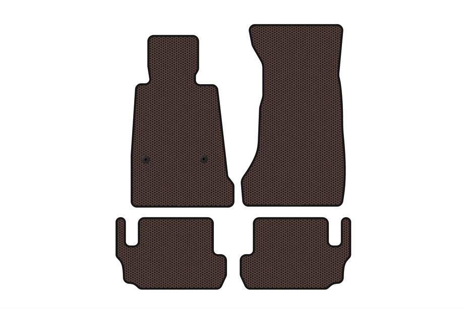 Chevrolet Camaro 2015– Rubberen automatten Carsuit (Bruin) Foto 1