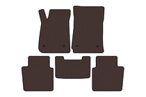 Chevrolet Impala 2013–2020 Rubberen automatten Carsuit (SD, bruin) foto 1