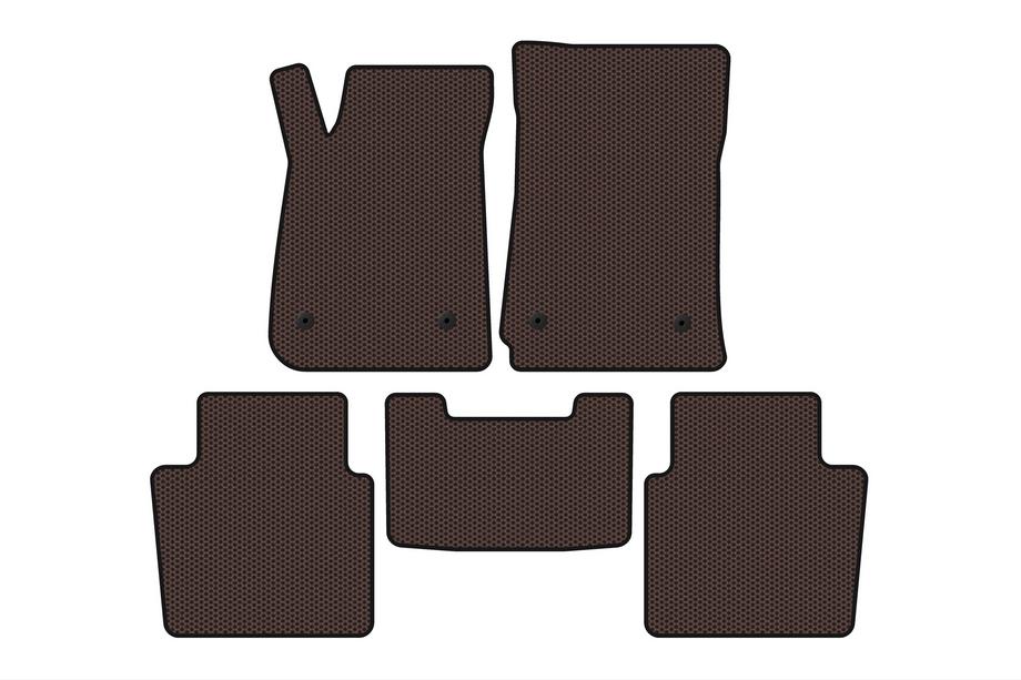 Chevrolet Impala 2013–2020 Rubberen automatten Carsuit (SD, bruin) Image