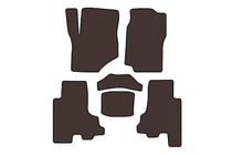 Chevrolet Trailblazer 2002–2012 Rubberen automatten Carsuit (Bruin) foto 1