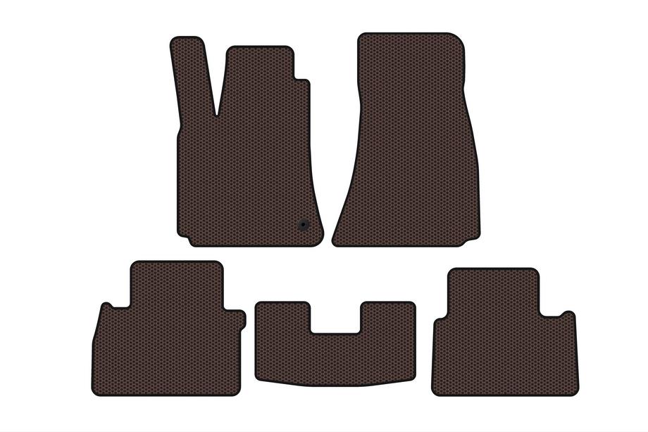 Chrysler C300 2004–2011 Rubberen automatten Carsuit (SD, bruin) Image
