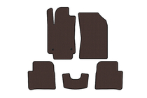 Citroen C-3 2016–2023 Rubberen automatten Carsuit (HB, bruin) foto 1