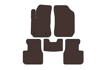 Citroen Cactus 2014–2020 Rubberen automatten Carsuit (Bruin) foto 1
