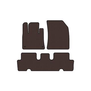 Rubberen automatten Carsuit V1 (2 rijen, bruin) Citroen C-4 Picasso 2013–2022 foto 1